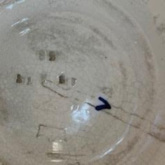 Vintage 3 Dimensional Hand Painted Grape Vase, 15.50"h - Picture 10 of 10